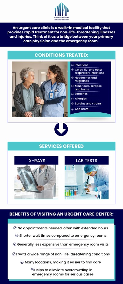 If you are looking for urgent care to treat minor injuries or illnesses then visit Internal Medicine and Family Practice. Dr. Wael Mctabi, MD, along with his team offers urgent care services such as UTI treatment, heatstroke treatment, ECG testing, physical exams, and more. For more information, contact us or schedule an appointment online. We are conveniently located at 1719 Glenwood Ave Joliet, IL 604. If you are looking for urgent care to treat minor injuries or illnesses then visit Internal Medicine and Family Practice. Dr. Wael Mctabi, MD, along with his team offers urgent care services such as UTI treatment, heatstroke treatment, ECG testing, physical exams, and more. For more information, contact us or schedule an appointment online. We are conveniently located at 1719 Glenwood Ave Joliet, IL 604.