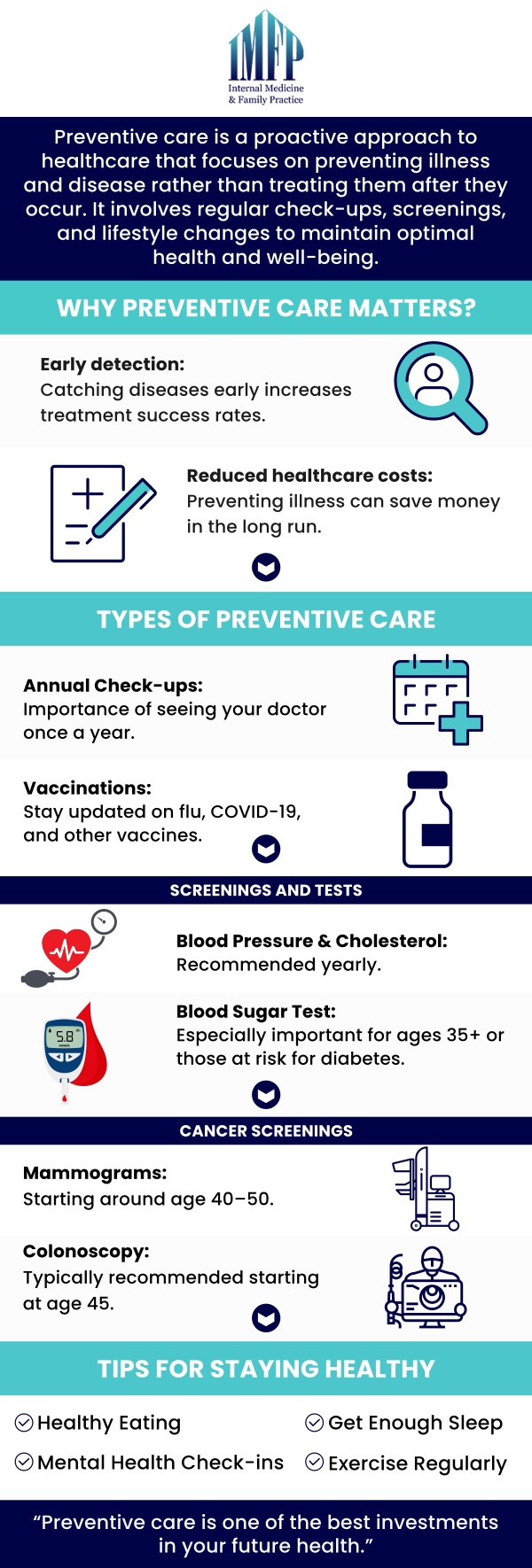 Common questions asked by patients: What is preventative care, and why is it important? What are the common preventative care services? How often should you get preventative care checkups? How does preventative care improve Long-term health? For more information, contact us or schedule an appointment online! We are conveniently located at 1719 Glenwood Ave Joliet, IL 60435. We serve patients from Joliet IL, Plainfield IL, Lockport IL, Channahon IL, Romeoville IL, Manhattan IL and surrounding areas.